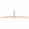 Ekena Millwork Bellingham Smooth Timber Gable Bracket, Douglas Fir, 96"W x 36"H x 1 1/2"D x 3 1/2"F, 9/12 Pitch GBW096X36X0204BEL00SDF - alternate 5